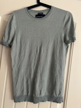 Abercrombie & Fitch knit Short-Sleeve Textured Tee